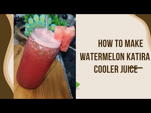 Watermelon Katria 🍉 Summer Refreshing Drink 🍸 || गमीॅ के मौसम में बनाए तरबूज का शरबत 🍉🍸