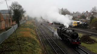 BR Standard Class 5 No.73156 entering Loughborough station