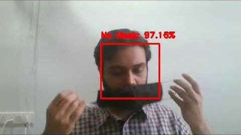 Mask Detection using Machine learning & Image processing