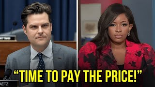 Jasmine Crockett DESTROYS Matt Gaetz on Live TV | Intense Showdown Goes Viral!