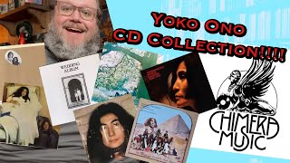 Yoko Ono Chimera Music CD Collection!!!! #yokoono #johnlennon #cdcollector #collection #4k @BeatleDustino