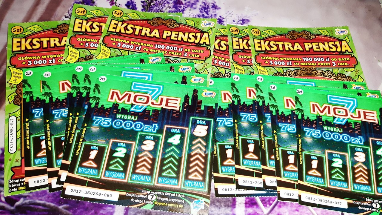Podwójna premiera zdrapek 0812 Moje 7 i 0811 Ekstra Pensja💵 Są wygrane💵🍀🤑👍🥰😍😘