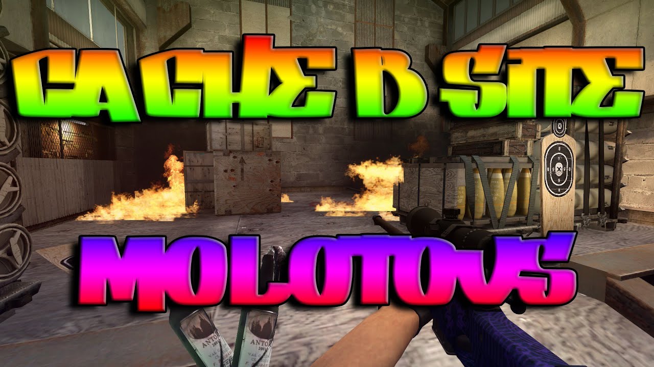B Site Molotovs Cache | Tutorial | CS:GO - YouTube