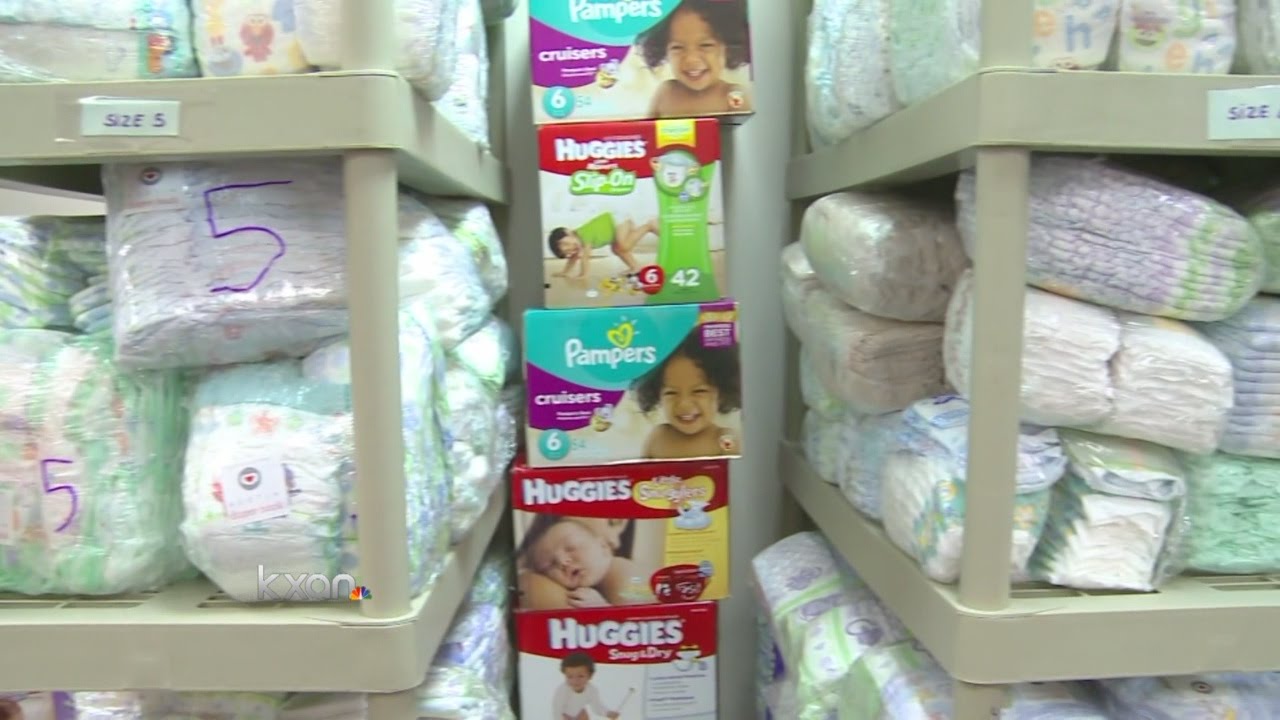 Austin Diaper Bank lacking donations for one group YouTube