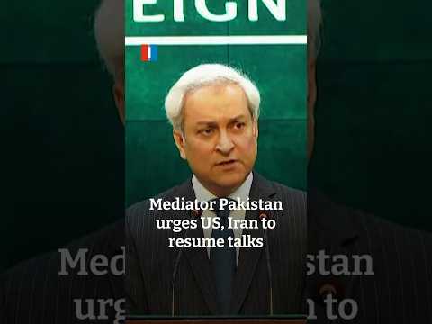 Mediator Pakistan urges US, Iran to resume talks