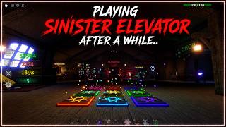 So i played Sinister Elevator once again after a while.. | Sinister Elevator Part 44 | ROBLOX