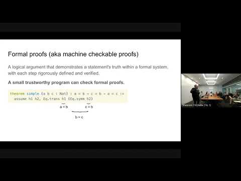 Machine-Checked Proofs, and