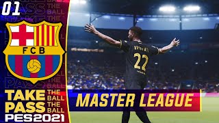 PES 2021 Barcelona Master League #1 | ⚽PEP TACTICS, 🎯CHALLENGES, 😲TRANSFER SHOCK, INTERACTIVE | EP1 screenshot 3