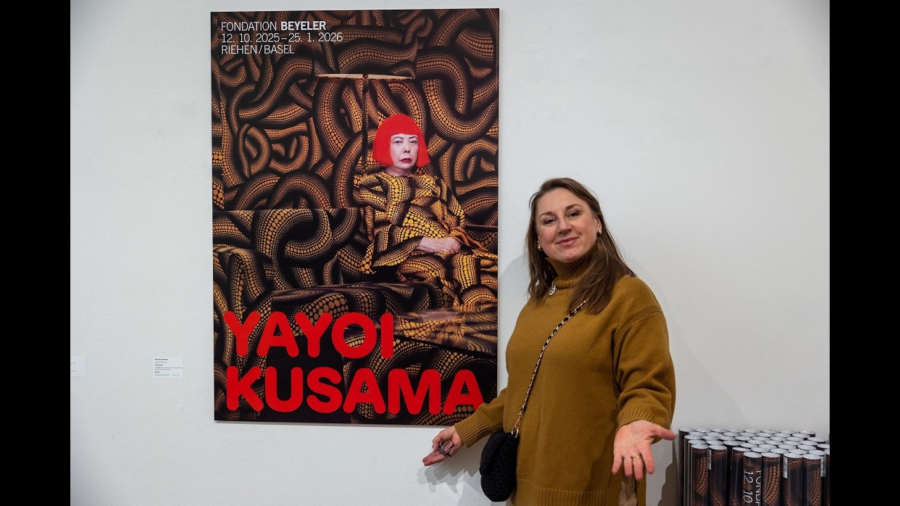 Обзор выставки Яёи Кусама в музее фонда Бейелер