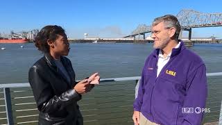 Mississippi River Water Levels | LSWI Segments | 10/21/2022