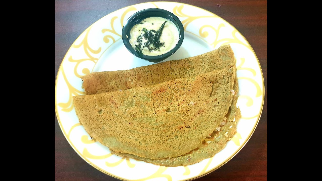 PESARATTU & COCONUT CHUTNEY YouTube