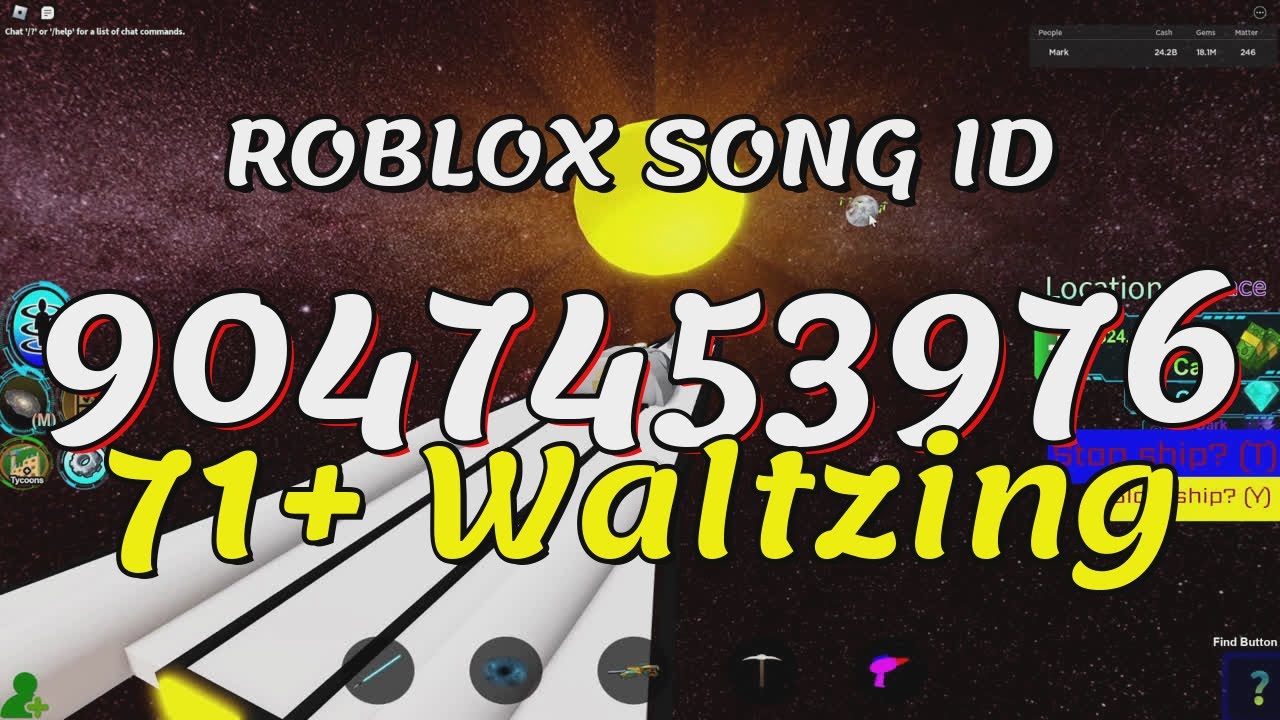 71+ Waltzing Roblox Song IDs/Codes YouTube