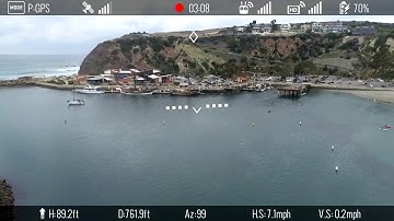 Live video from a drone using the Soliton Zao S HEVC mobile encoder system. Midwest Digital Corp.