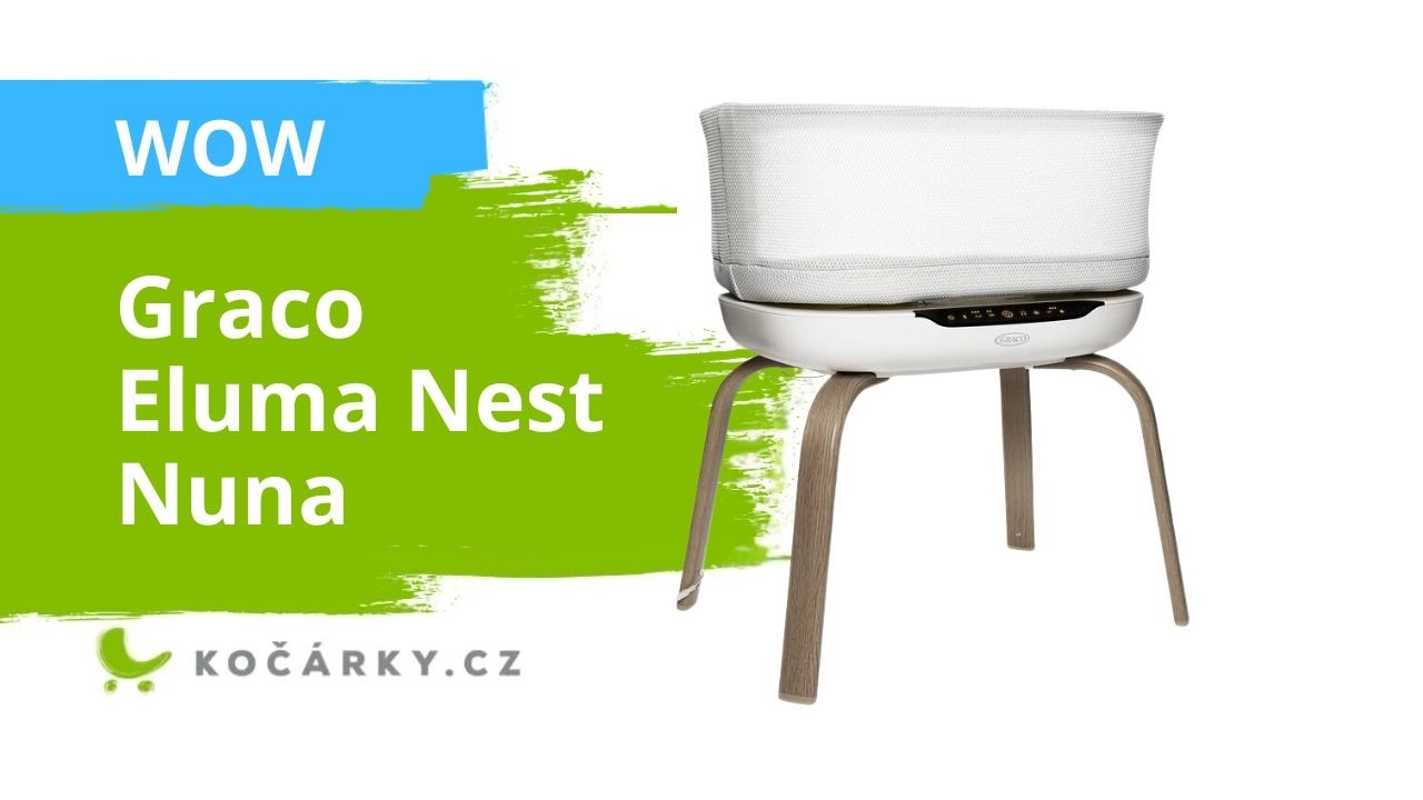 Graco Eluma Nest Nuna - postýlka s automatickým houpáním