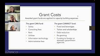 Grants Workshop: Capacity Building March 20, 2023
