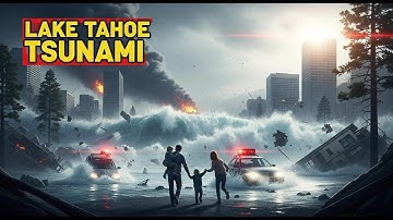Disaster Simulation: Landslide-induced tsunami in Lake Tahoe, California