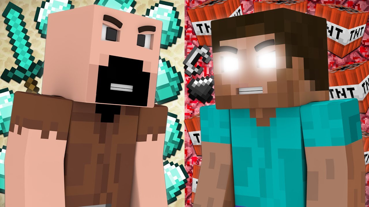 Why Notch and Herobrine Hate Each Other - Minecraft - YouTube