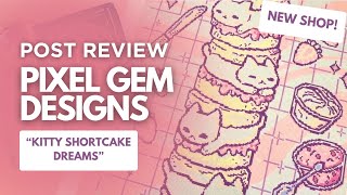 Worth It? A New Shop Diamond Painting Review: "kitty Shortcake Dreams" From Pixel Gem Designs