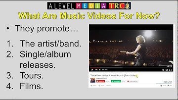 Music Video Codes and Conventions