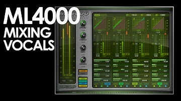 Mixing a Vocal Using Only the ML4000 Mastering Limiter