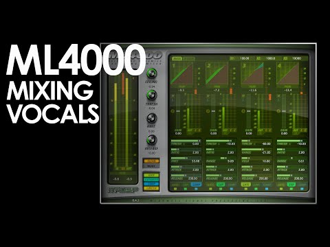 Mixing a Vocal Using Only the ML4000 Mastering Limiter