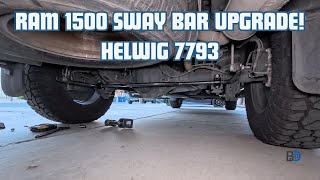 Ram 1500 Rebel Rear Sway Bar Upgrade - Helwig 7793