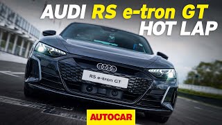 Audi RS e-tron GT: the ultimate all-electric hot lap at Goodwood | Autocar | Promoted