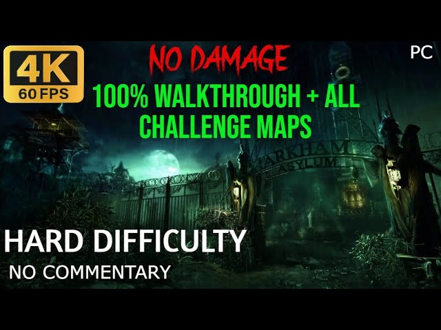 Batman: Arkham Asylum Achievement Guide & Road Map