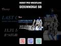 ROBOT PRO-WRESTLING DEKINNOKA!50 MATCHMAKE (ロボットプロレス「できんのか!50の対戦カード」)