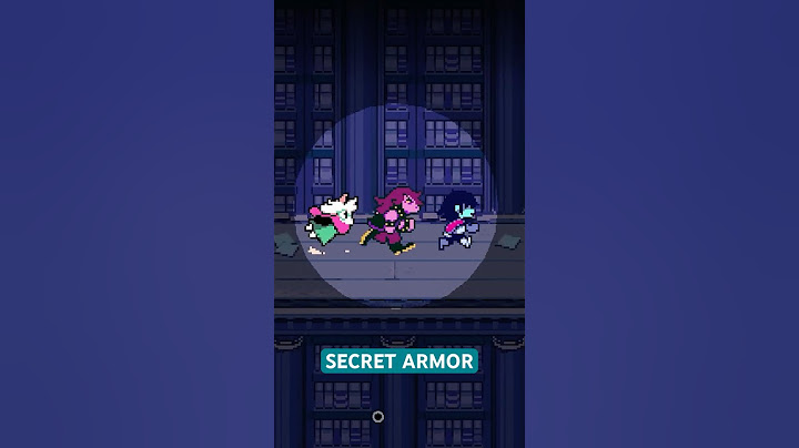 Deltarune Chapter 4 SECRET ARMOR