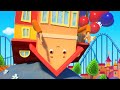 Домики - Перевернутый домик - Серия 58 | новый познавательный мультфильм о путешествиях для детей