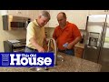 How to install the plumbing for a kitchen sink  this old house
