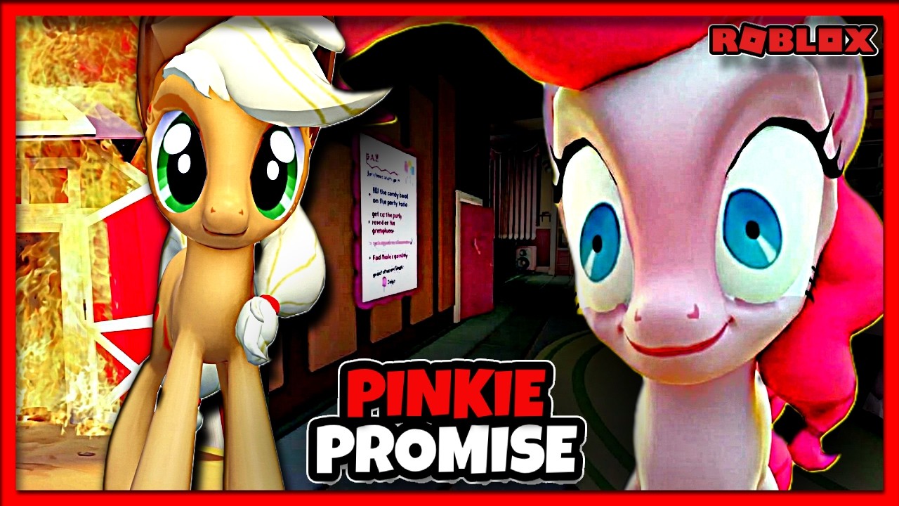 PINKIE PROMISE [ HORROR ] : Don't Break The Promise! | Roblox | Walkthrough No Commentary