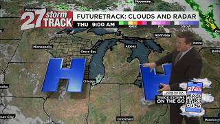Temperatures on the rise