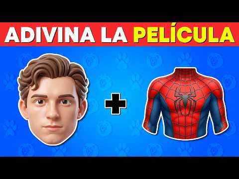 Adivina la PELÍCULA por los Emojis🍿👀🎬Spider-man, Toy Story 5, Moana...!