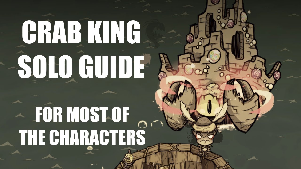 Don't Starve Together Pearl Crab King Solo Guide YouTube