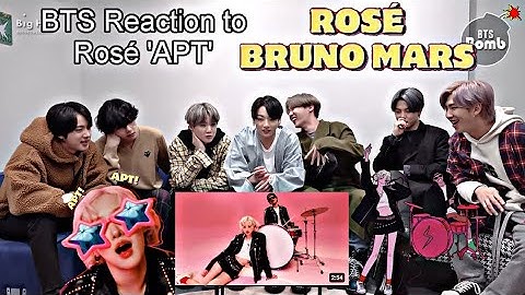 BTS Reaction to Rosé 