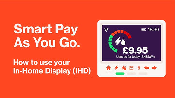Smart Pay As You Go - How to use your In-Home Display (IHD) | E.ON Next