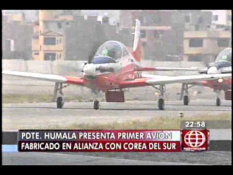 TVPERU 7.3: PRESENTACIÓN DE PRIMER AVIÓN COPRODUCIDO EN EL PERÚ festival of lights