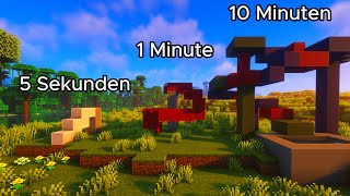 WIR BAUEN EINE WASSERRUTSCHE IN 5 SEKUNDEN, 1 MINUTE UND 10 MINUTEN!