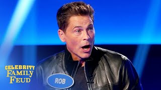 Nerve-racking Fast Money: Rob Lowe edition | Celebrity Family Feud