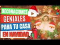 🎄 DECORACIONES NAVIDEÑAS ⛄ Como DECORAR en NAVIDAD mi casa 🏡 ADORNOS navideños 2019 😱🎅