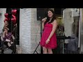 Joanna Petri singing "Hasta Mi Final" at Bay Harbor Bliss ~ April 19, 2012