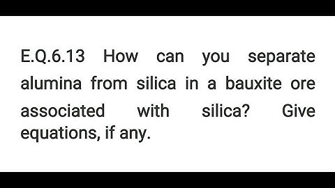 GENERAL PRINCIPLES & PROCESSES of ISOLATION of ELEMENTS E.Q.6.13 CLASS 12 CHEMISTRY NCERT CHAPTER 6