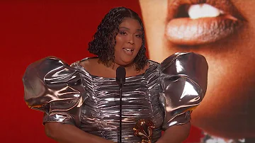 LIZZO Wins Record Of The Year For 'About Damn Time' | 2023 GRAMMYs