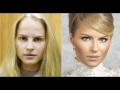 Antes e depois da maquiagem ( Impressionante )!!