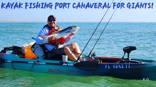 Port Canaveral Kayak Fishing! Catching GIANTS! Limit of Sheepshead! 😎