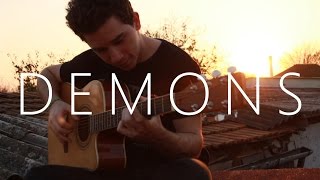 Imagine Dragons - Demons (fingerstyle guitar cover by Peter Gergely) [WITH TABS] chords