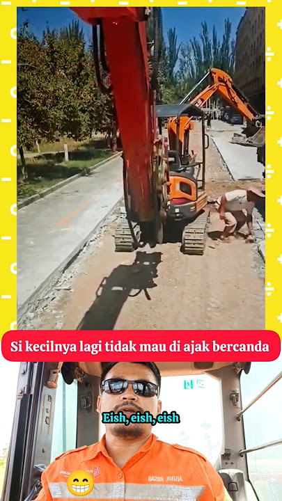 operator excavator jahil banget #excavador #alatberat #videoalatberatyt #shorts #short #viral #fyp