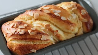 ふわっふわ アーモンドクリームパンの作り方 Soft And Fluffy Almond Cream Bread Recipe Youtube